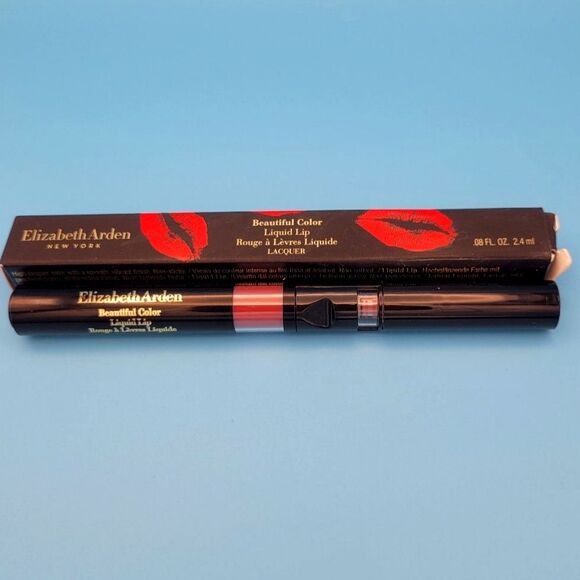 NIB Elizabeth Arden Beautiful Color Liquid Lip Lipstick Lacquer -27L Casual - Picture 1 of 8